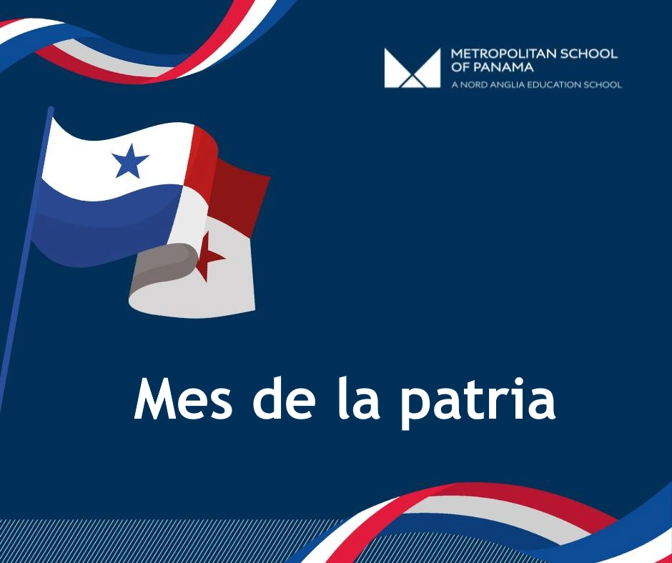 Semana de fiestas patrias en el colegio MET de Panamá