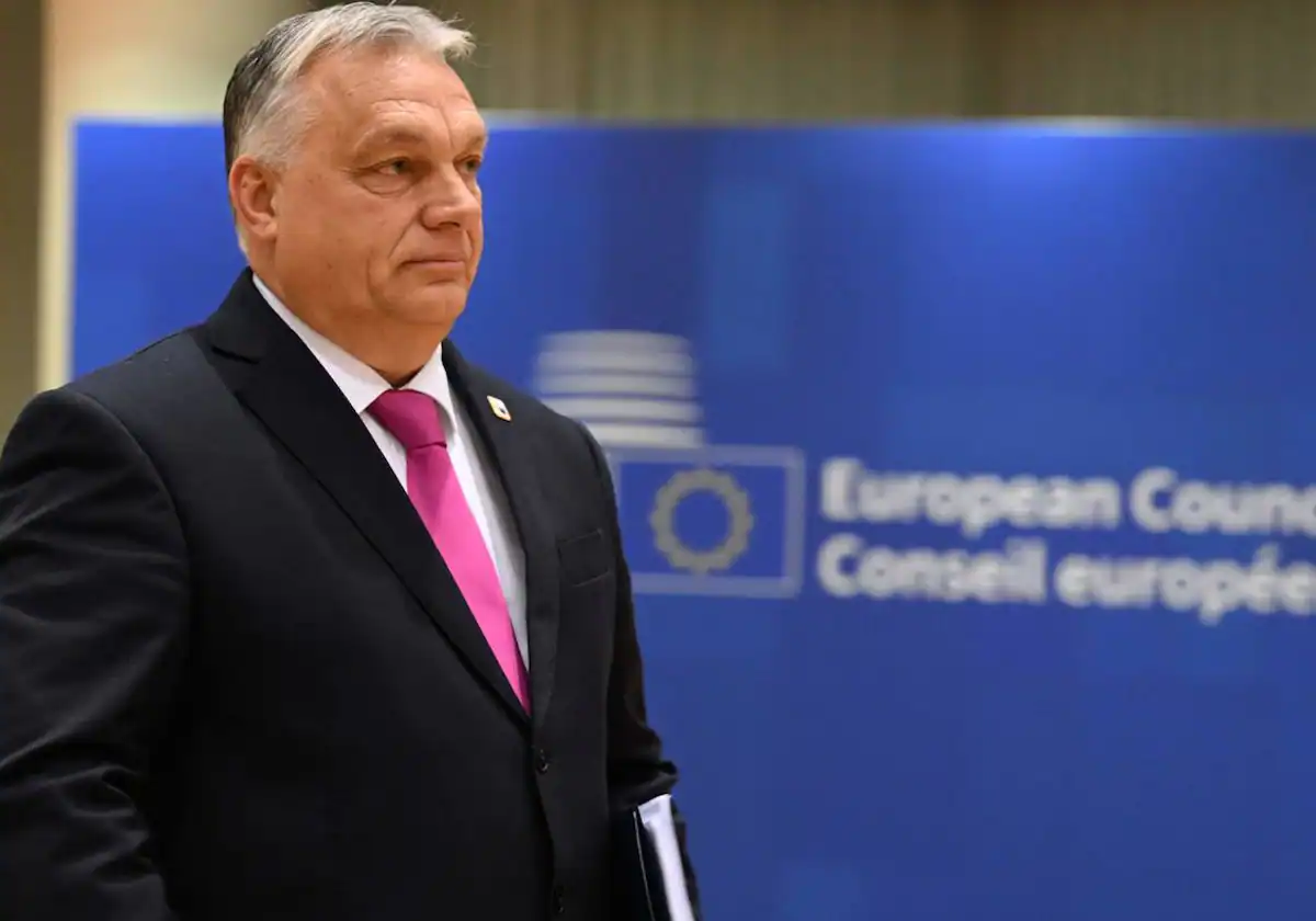 El primer ministro húngaro, Víktor Orbán, bloqueó las negociaciones levantando su veto