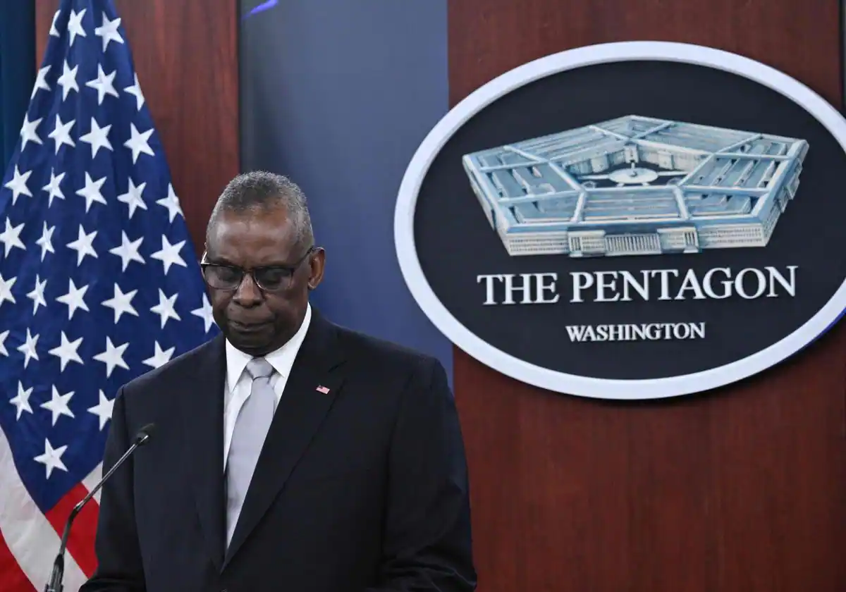 El secretario de Defensa de Estados Unidos, Lloyd Austin