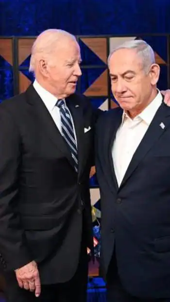 Biden saluda a Netanyahu