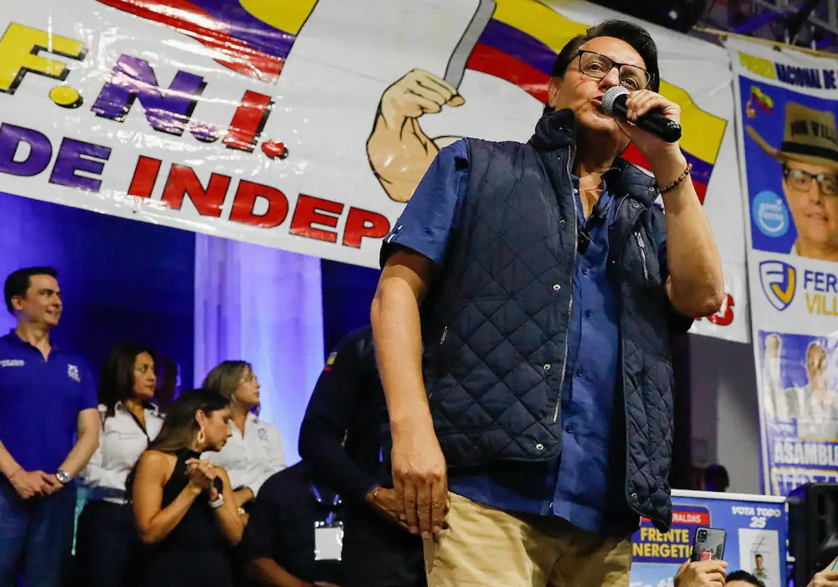 Fernando Villavicencio, el candidato a la Presidencia de Ecuador que fue asesinado