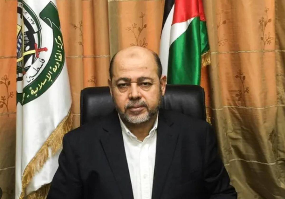 Musa abú Marzuk, alto miembro del ala política de Hamás que representará a las milicias de la ciudad junto a Al Fatah en Moscú