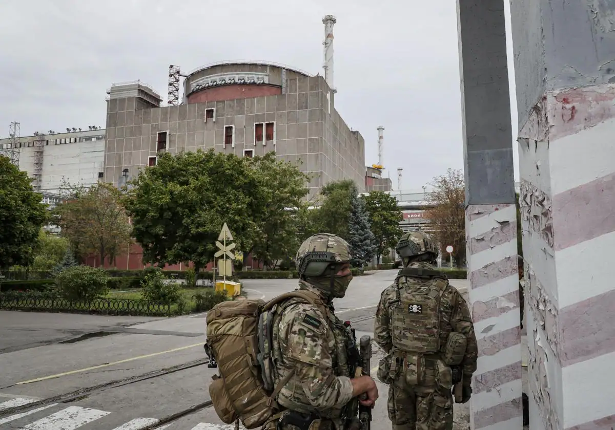 Imagen de archivo de la central nuclear de Zaporiyia