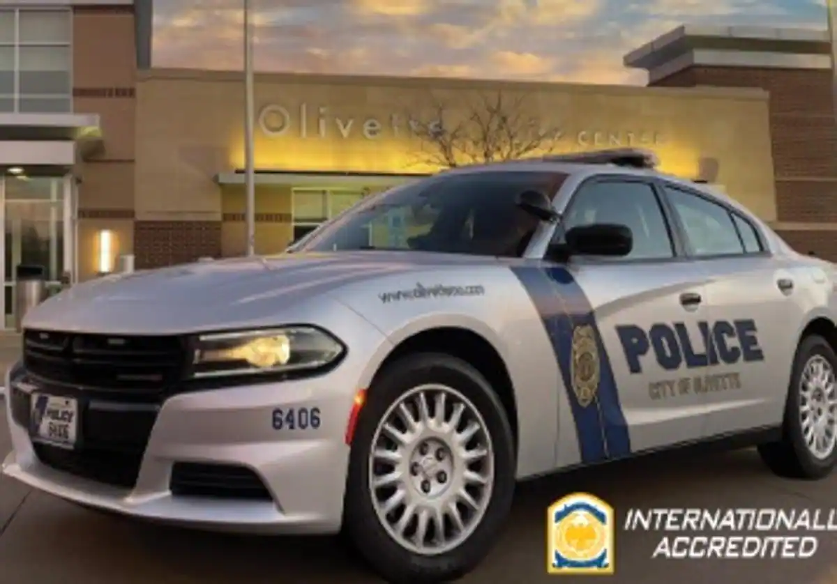 Un coche de policía de Olivette
