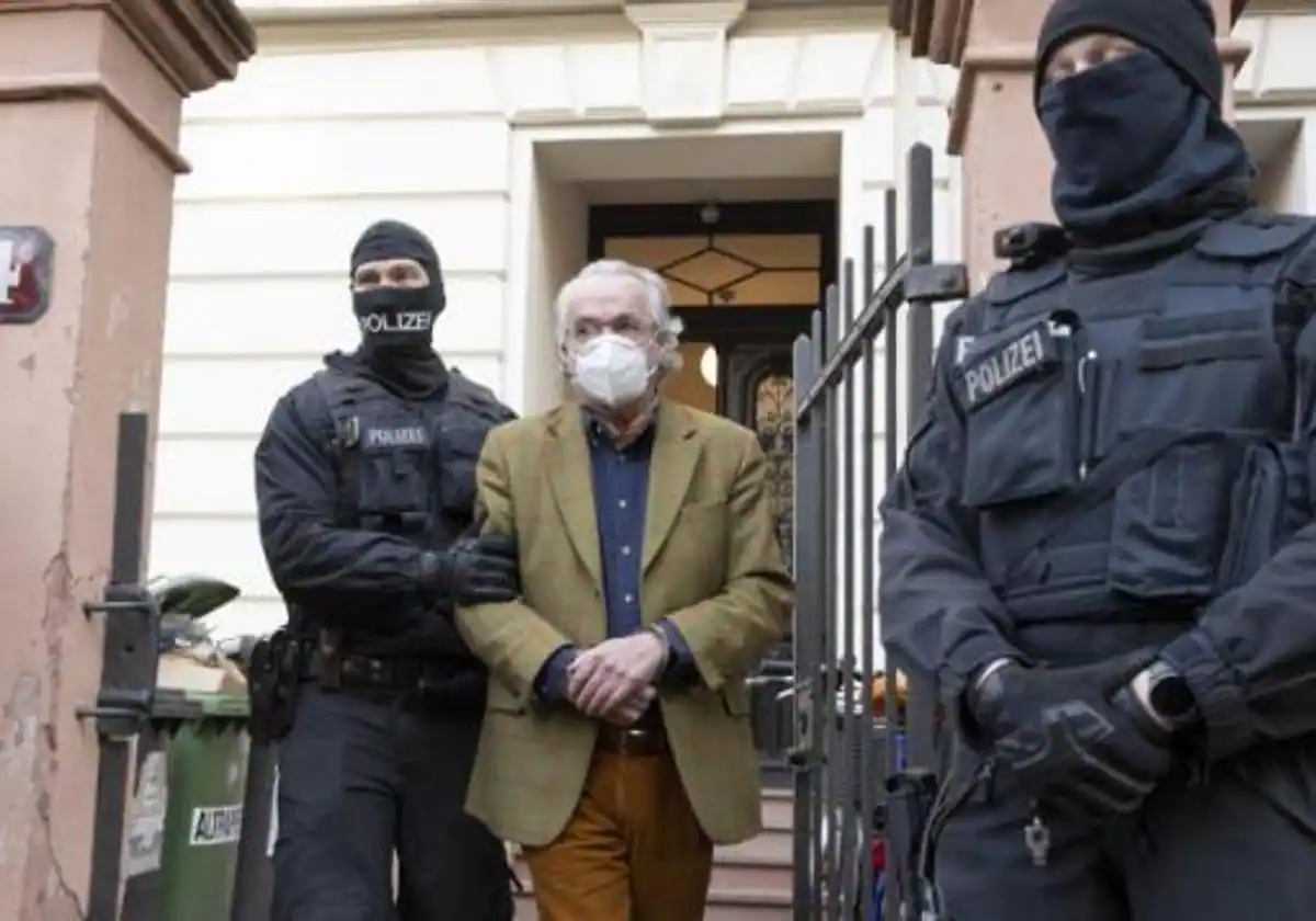 Príncipe Enrique, de los Reichsburger, durante su detención