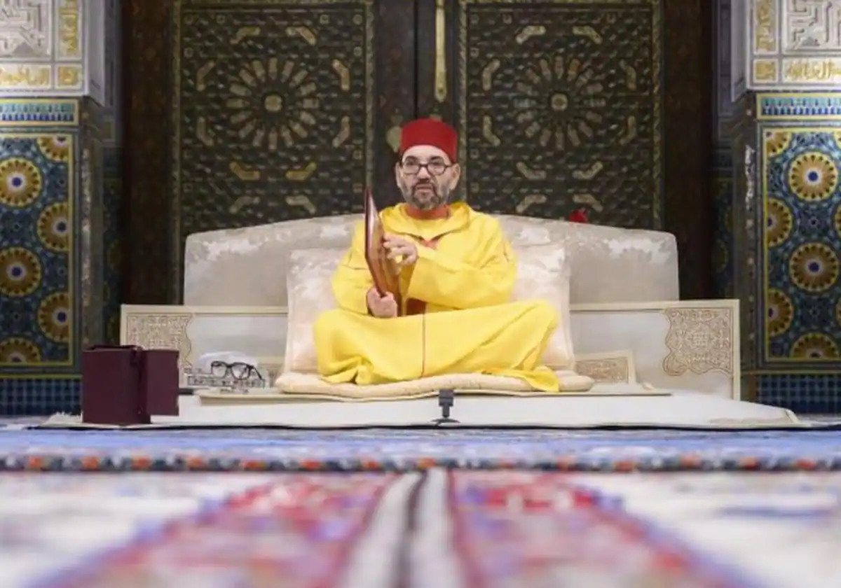 El rey de Marruecos, Mohamed VI