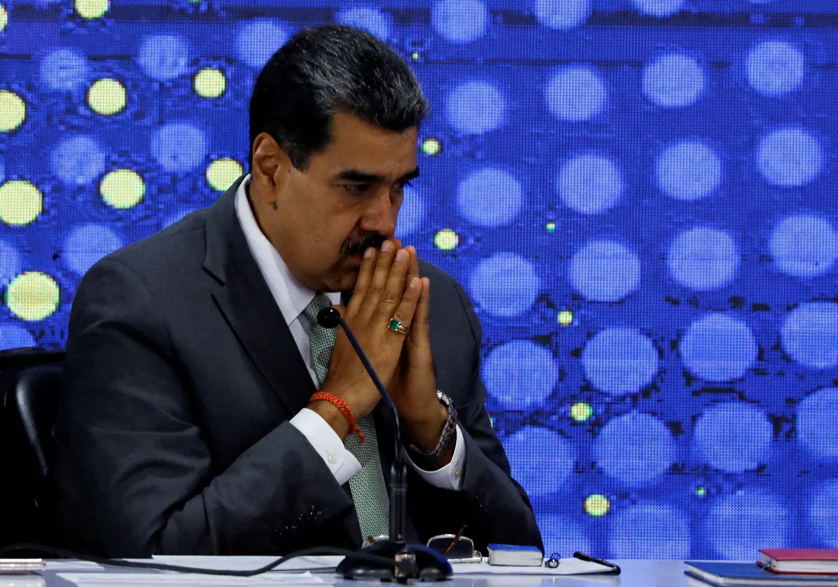 El presidente venezolano y líder chavista, Nicolás Maduro