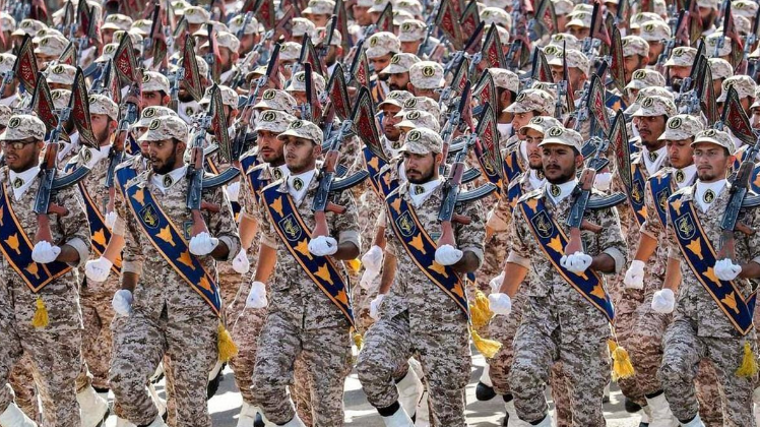 Miembros de la Guardia Revolucionaria de Irán
