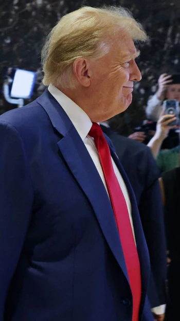 El expresidente estadounidense Donald Trump
