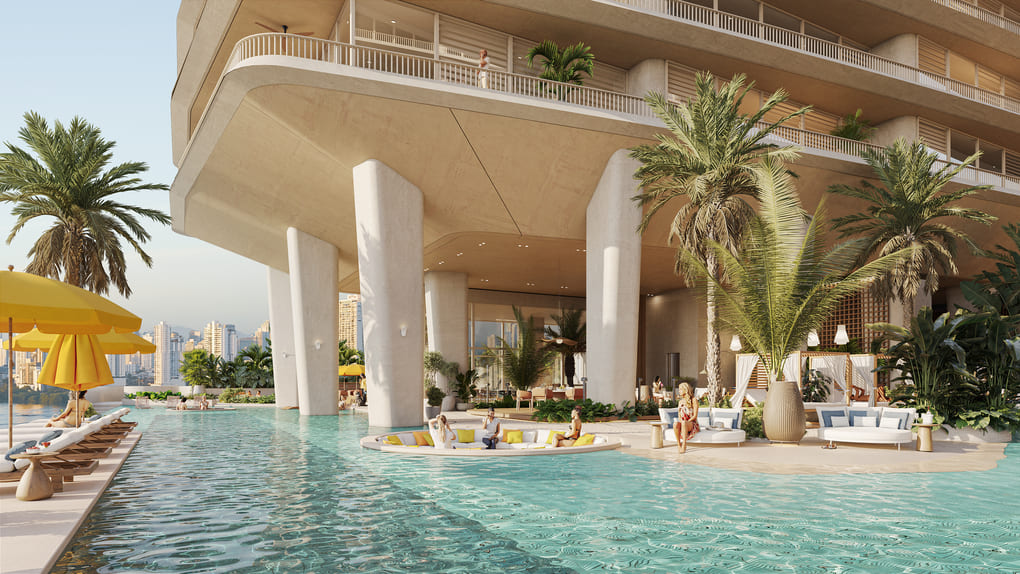 Apartamentos frente al mar en venta en Panamá para inversores de España
