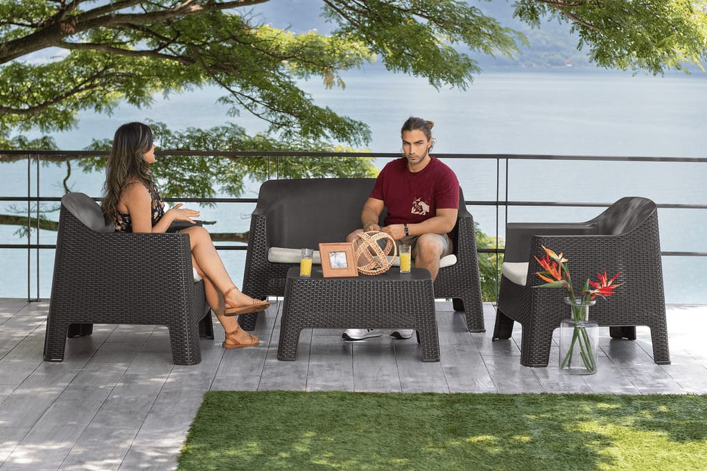 Juego de sala de plástico en Panamá: comodidad al mejor precio